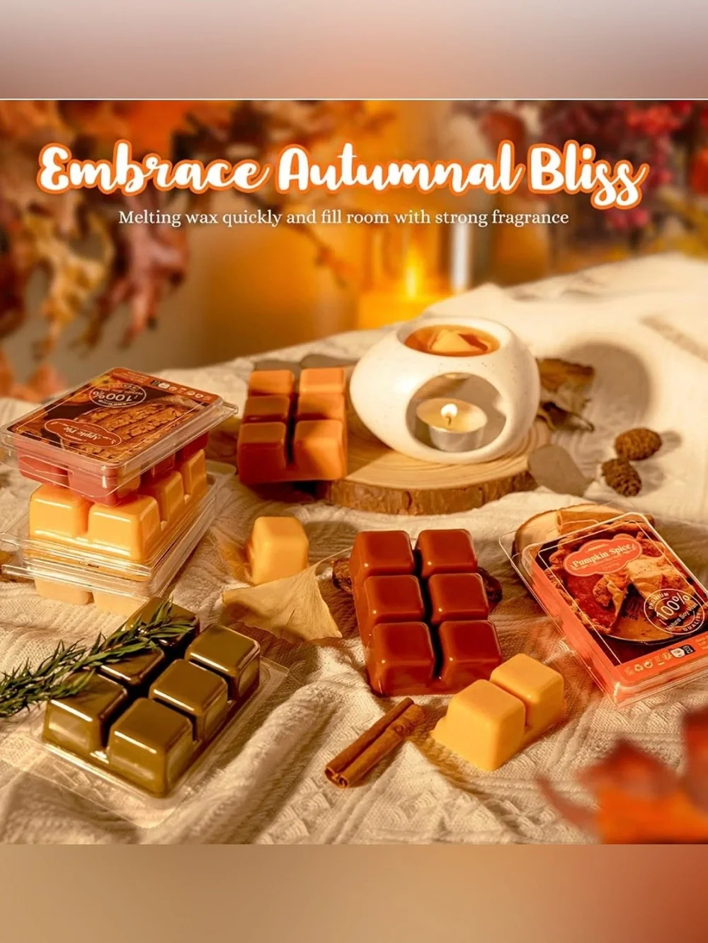 Wax Melt Bakery and Fall Scents - Choose 1